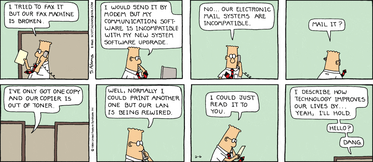 Dilbert Cartoon